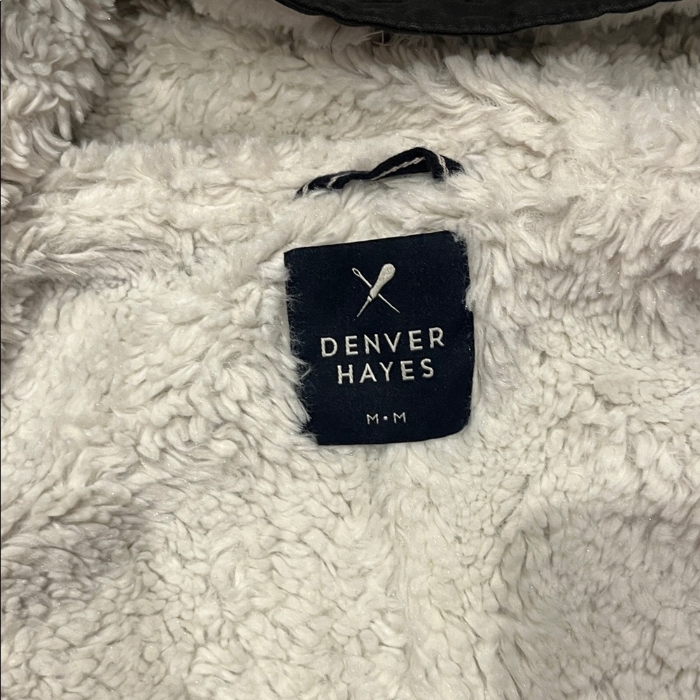 Denver Hayes Black Fleece-Lined Jacket - Picture 9 of 12
